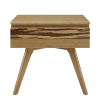 Greeninton Azara Nightstand in Caramel Colour, Front