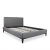 Alice Bed in Grey Fabric, Slats