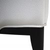 Alice Bed in White Vinyl, Close Up