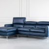 Malmo Sectional in Midnight Blue, Heads Up, SL