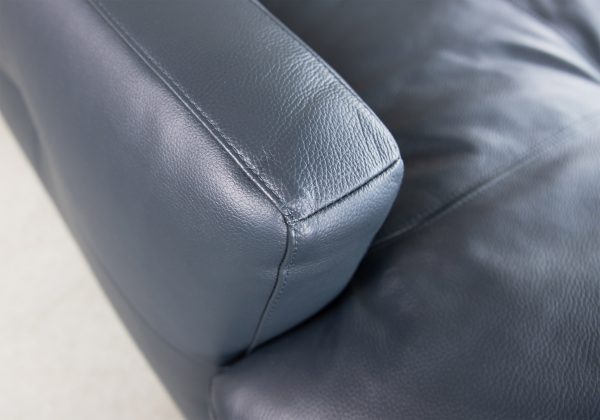 Malmo Sectional in Midnight Blue, Close Up, SL