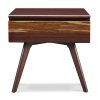 Greeninton Azara Nightstand in Sable Colour, Front