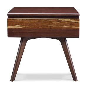 Greeninton Azara Nightstand in Sable Colour, Front