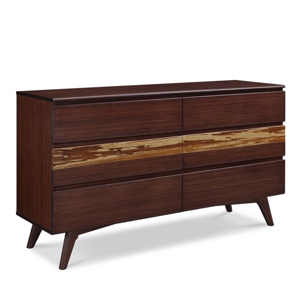 Greenington Azara Double Dresser in Sable, On Angle