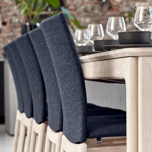 Skovby SM63 Dining Chairs in a row