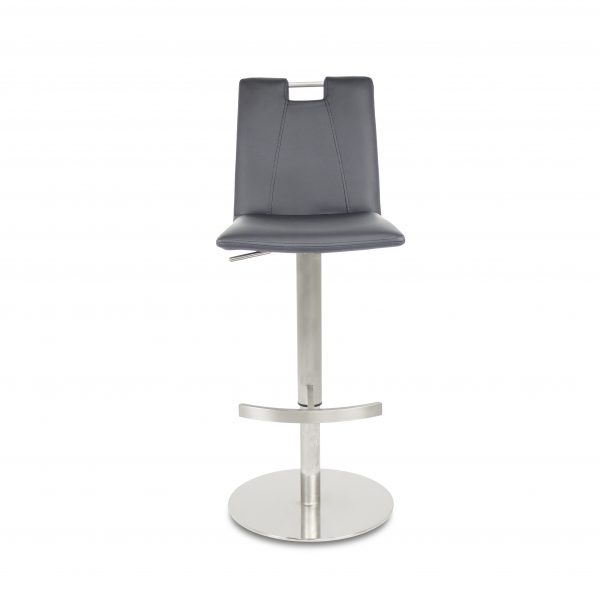 Adele Swivel Bar Stool Grey