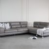 Kihei Sectional in D.Grey M55, Angle, Recline, SR