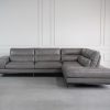 Kihei Sectional in D.Grey M55, Front, SR