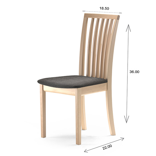 Skovby SM66 Dining Chair Dimensions
