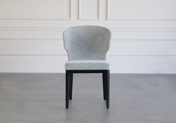 Blake Dining Chair in Shale, Front