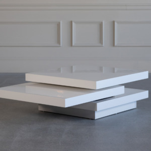 Camosun Coffee Table White Angle Camosun Coffee Table White Angle