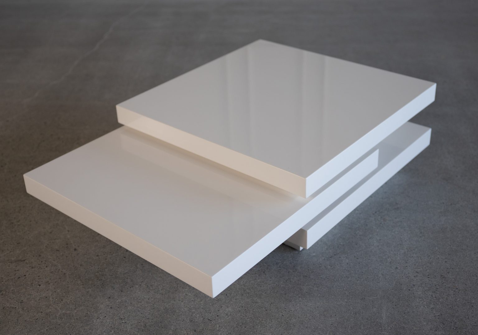 Camosun Coffee Table White Detail 1