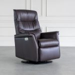 Chelsea Recliner Trend Chocolate Angle
