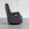 Chelsea Recliner in Trend Chocolate, Side