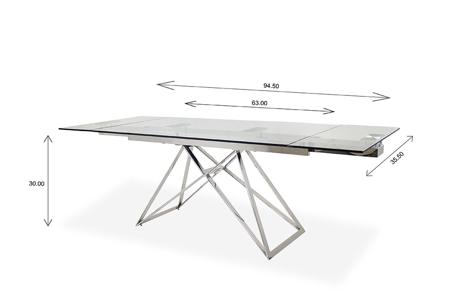 Focus Dining Table Dimensions
