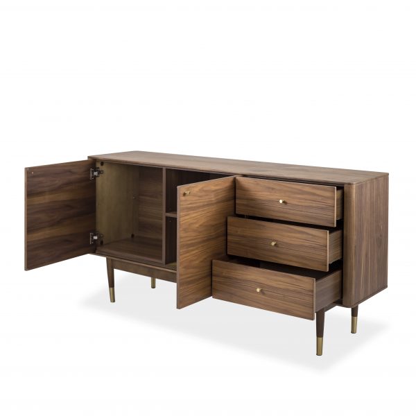 Gemma Sideboard, Angle, Open