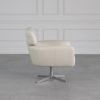 Haley Chair in White M5, Side