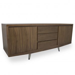 Leon Sideboard in Walnut, Angle