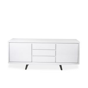 Leon Sideboard in White, Front