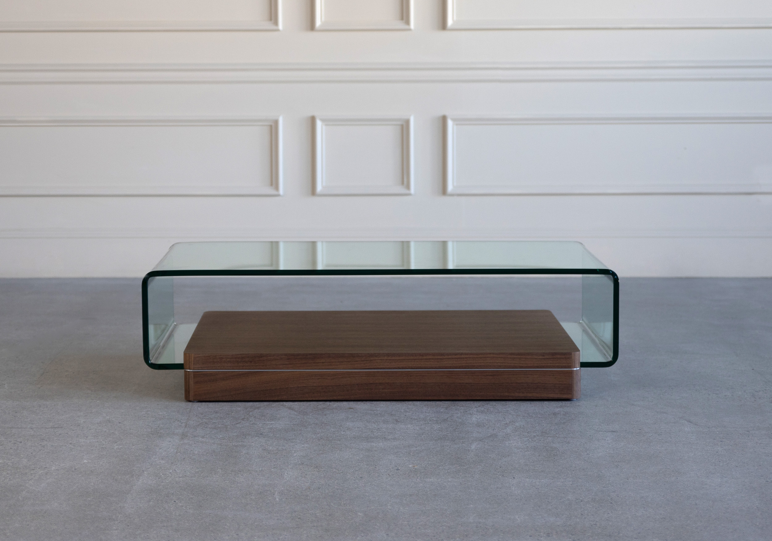 Lepage Coffee Table Front Walnut