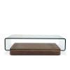 Lepage Coffee Table in Walnut, Front