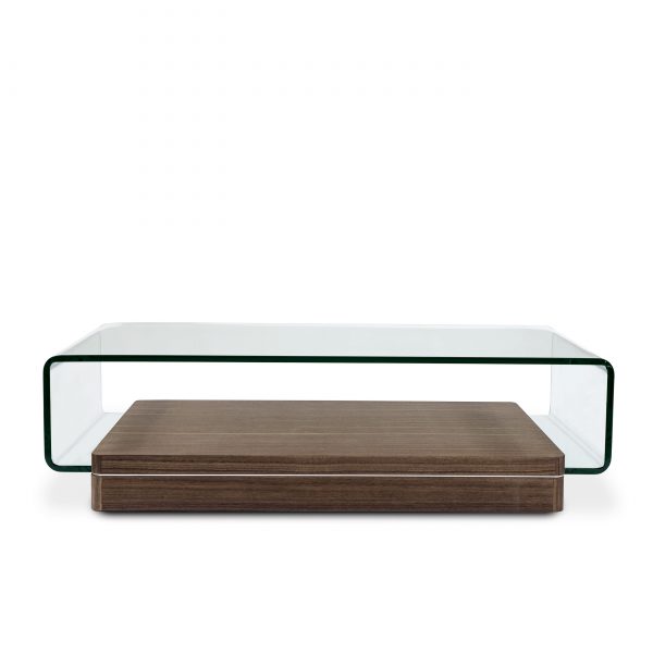 Lepage Coffee Table in Walnut, Front