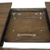 Margo Dining Table in Walnut, Hidden Leaf