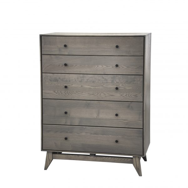 Wood Castle Montano Chest in Slate Stain