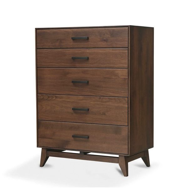 Wood Castle Montano Chest in Walnut Stain