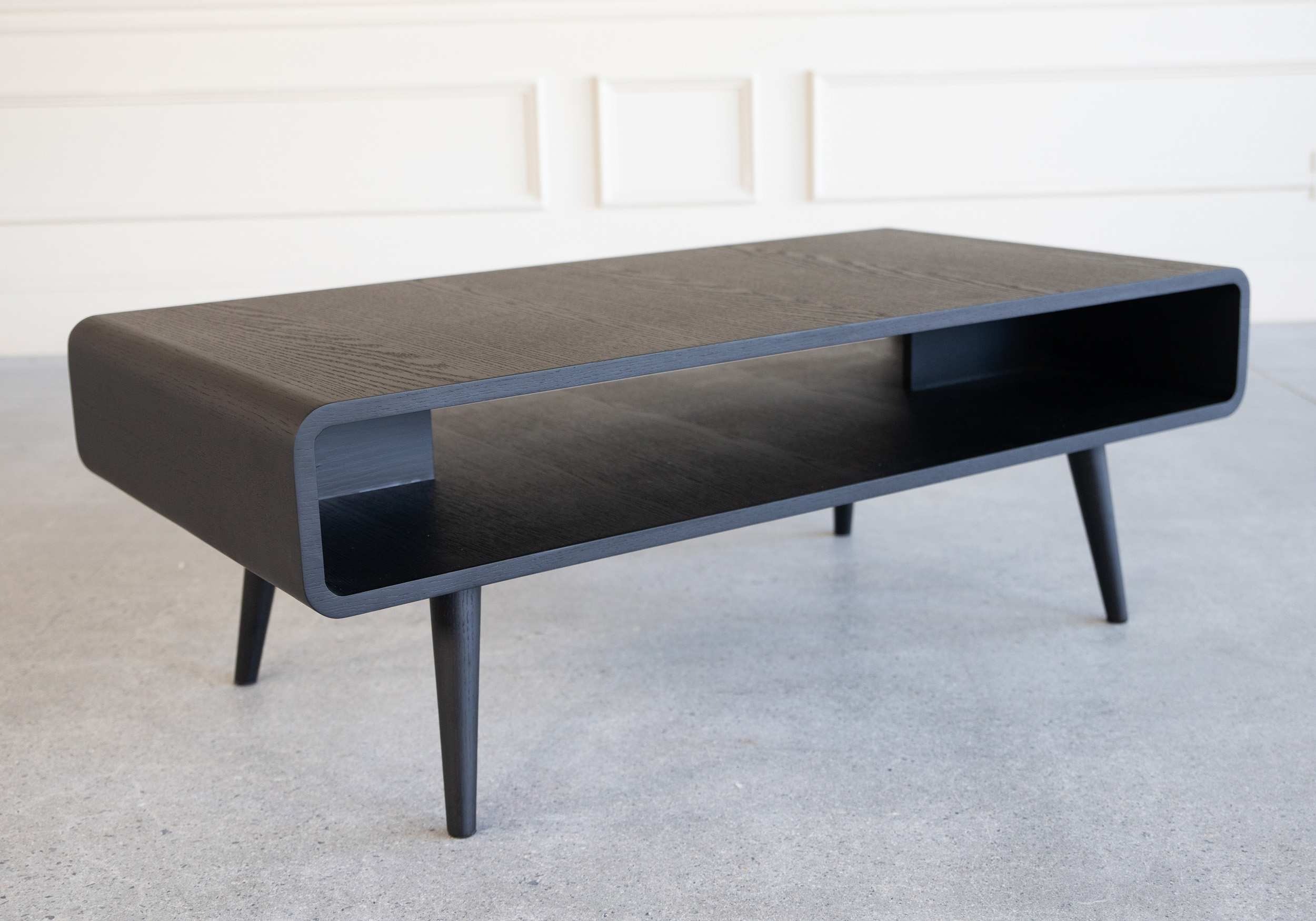 Newport Coffee Table Black Oak Detail 2 Newport Coffee Table Black Oak Detail 2