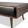 Newport Coffee Table in Walnut, Close Up