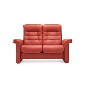 Stressless Sapphire Loveseat in Paloma Henna