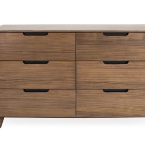 Tahoe Double Dresser in Walnut Front