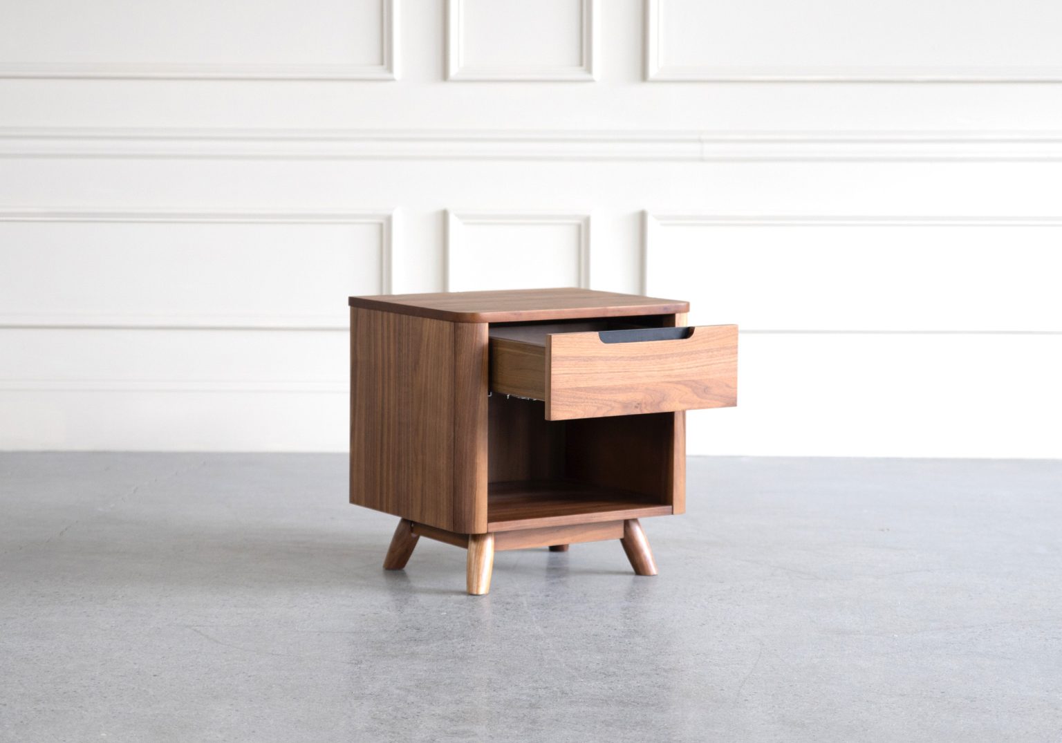 Tahoe Nightstand Angle Drawer Open