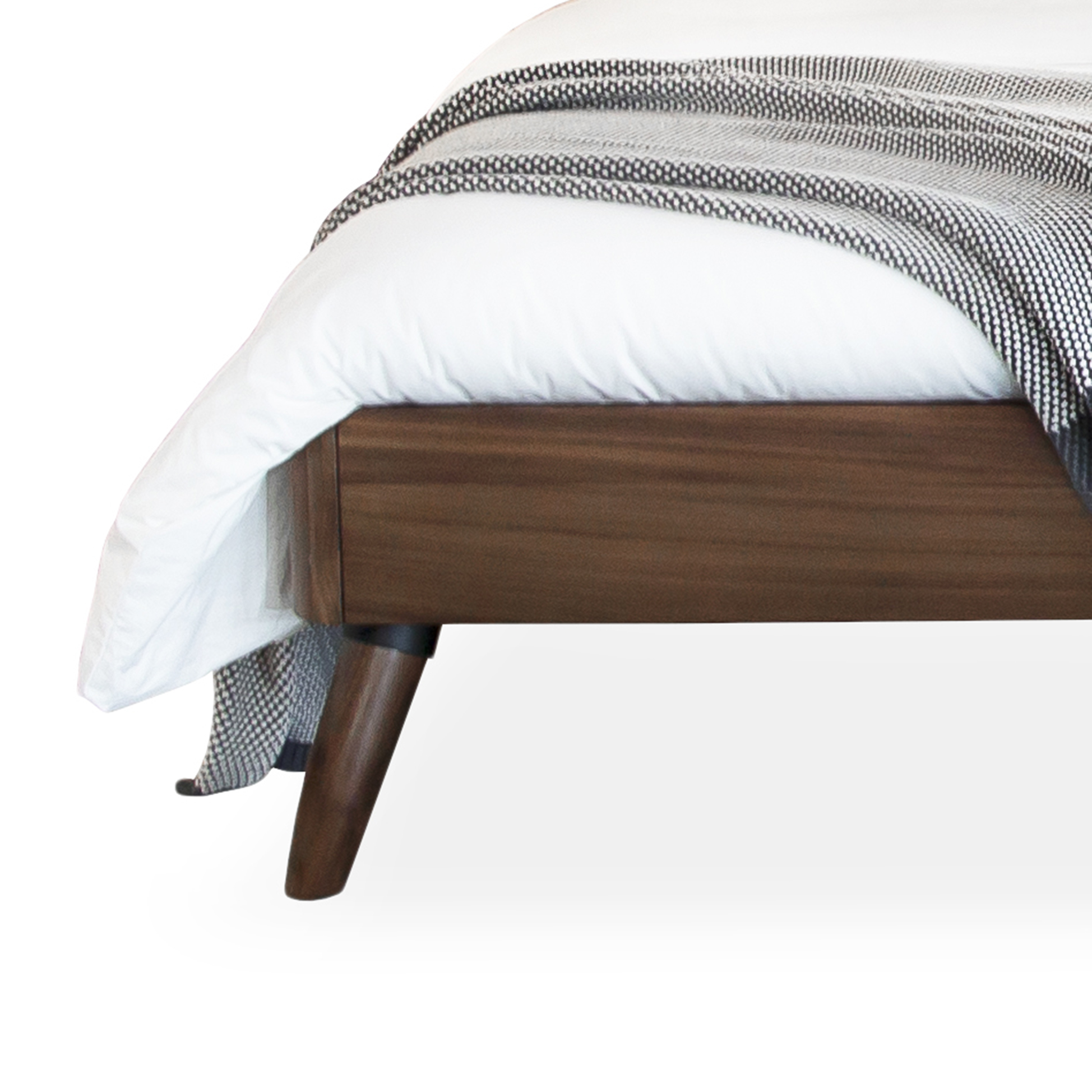 Tahoe bed walnut close Tahoe bed walnut close