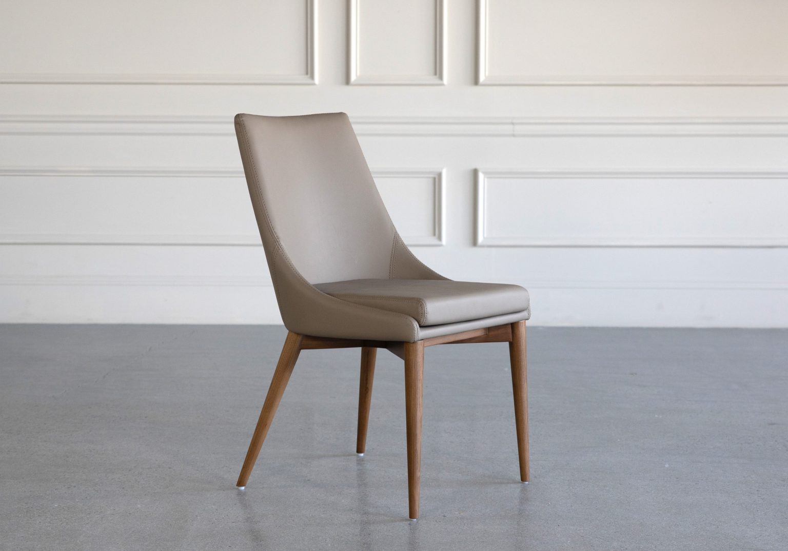 Vista Dining Chair Taupe Angle