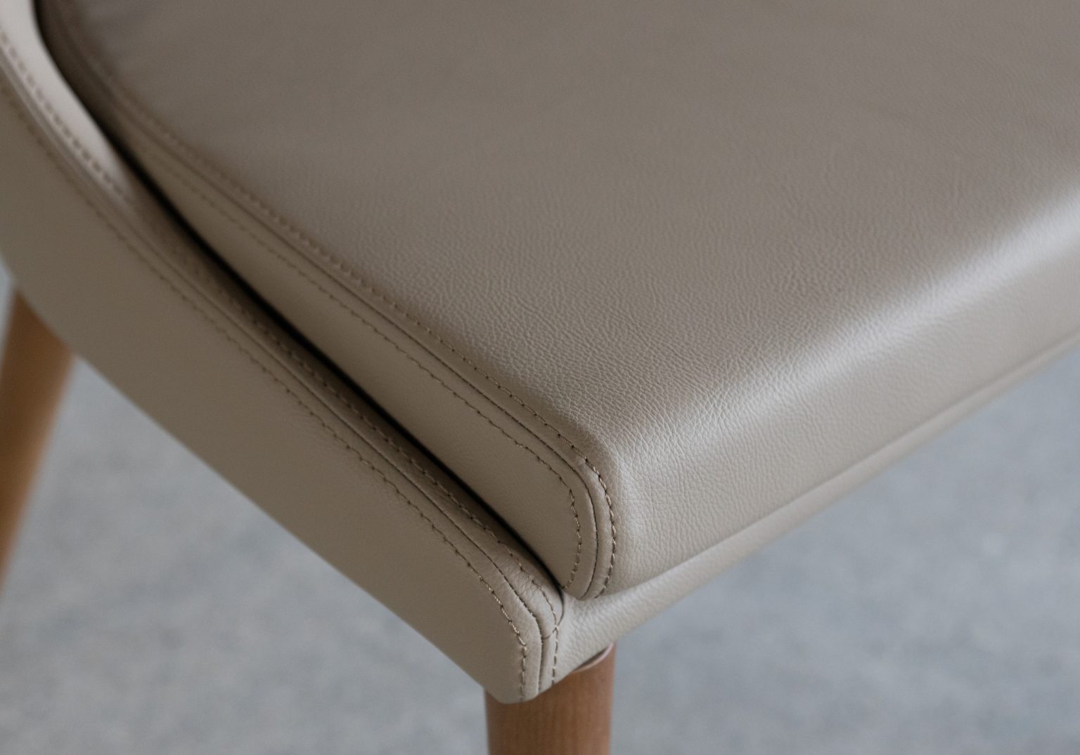 Vista Dining Chair Taupe Detail