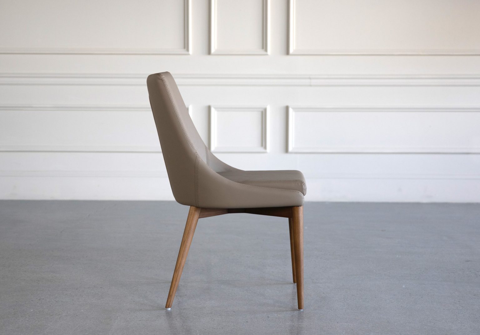 Vista Dining Chair Taupe Side