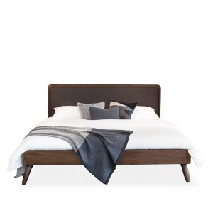 Tahoe Bed in Walnut, Front