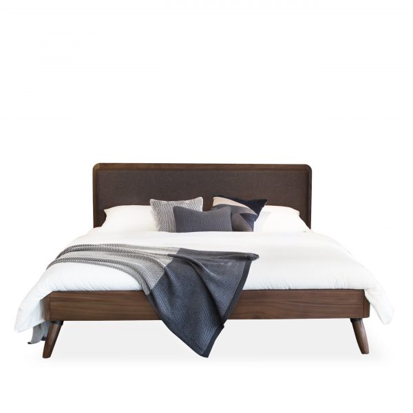 Tahoe Bed in Walnut, Front