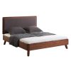Tahoe Bed in Walnut, Angle