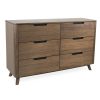 Tahoe Double Dresser in Walnut, Angle