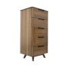 Tahoe Tallboy in Walnut, Angle