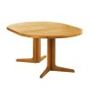 Sun Cabinet 2050 Dining Table in Teak with Leaves