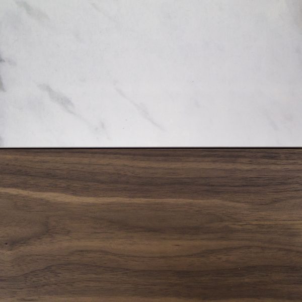 Norman Coffee Table in Walnut, Close Up