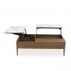 Norman Coffee Table in Walnut, Lift Tops