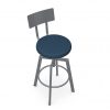 Amisco Architect Screw Stool, HGSKY Fabric, Top