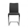 Alex Dining Chair in Grey, Front