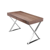 Alexa Desk Walnut - Angle