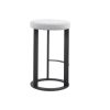 Allegro Counter Stool Merino Black Coral Back